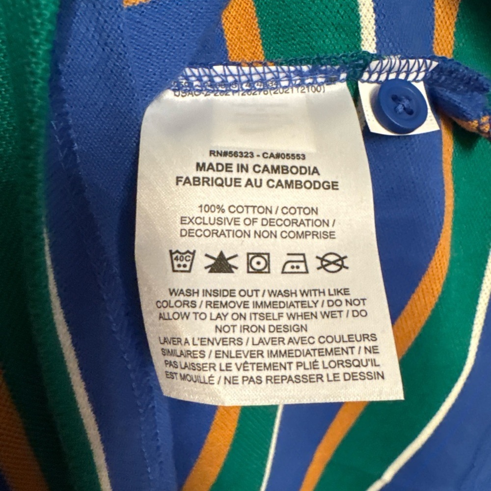 Nike Club Men's Striped Polo NWT - Picture 2 of 6